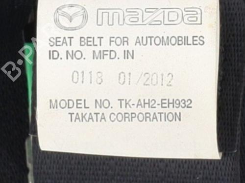 Front right seatbelt MAZDA 6 Hatchback (GH) 2.2 D (GH10) | BP33453716I25 - Image 4