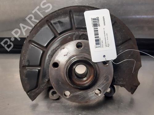 Used Left front steering knuckle VW TOURAN (1T1, 1T2) 1.9 TDI (105 hp) 21781492