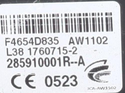 Ignition barrel RENAULT TWINGO III (BCM_, BCA_) 1.0 SCe 70 | BP33191525M48  - Image 5