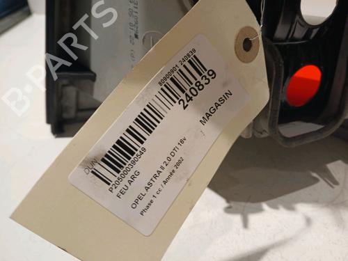 Left taillight OPEL ASTRA G Hatchback (T98) 2.0 DTI 16V (F08, F48) | BP17867797C34 