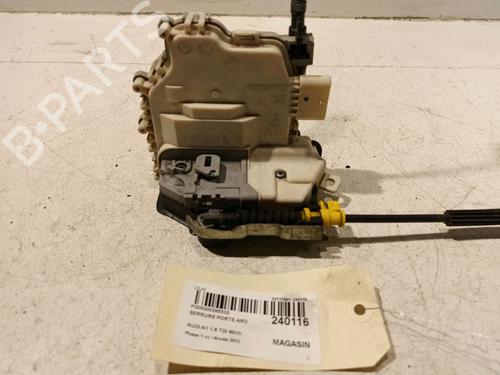 Used Rear right lock AUDI A1 Sportback (8XA, 8XF) 1.6 TDI (90 hp) 18251521