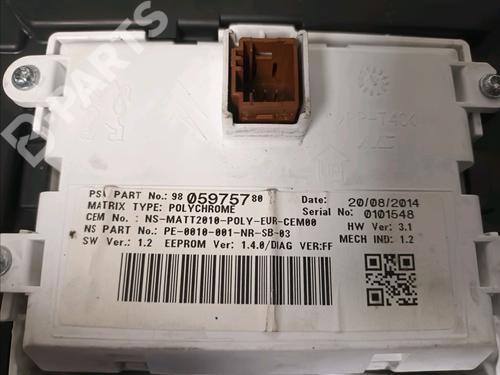 Instrument cluster PEUGEOT 508 SW I (8E_) 2.0 BlueHDi 180 | BP11098470C47 