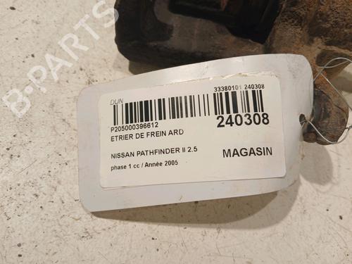 Right rear brake caliper NISSAN PATHFINDER III (R51) 2.5 dCi 4WD | BP18276996M106 