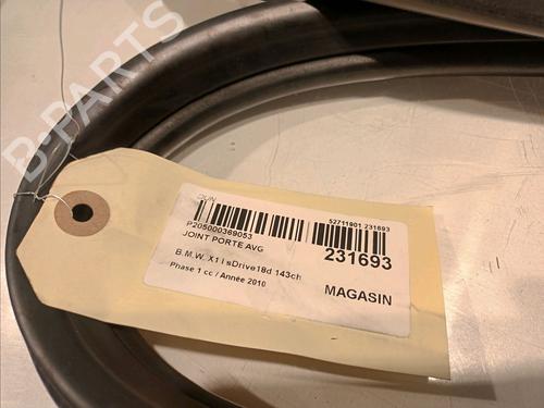 Rubber door seal BMW X1 (E84) sDrive 18 d | BP16276908C142 