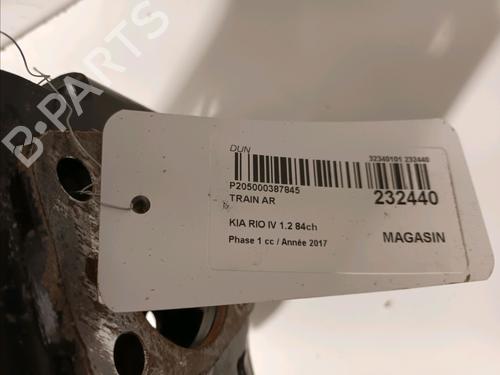 Rear axle KIA RIO IV (YB, SC, FB) 1.25 | BP17775914M2 