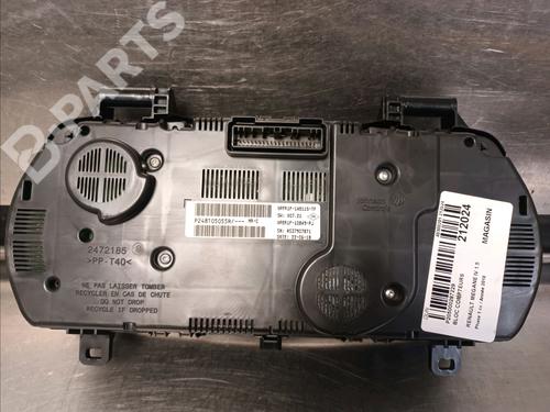 Instrument cluster RENAULT MEGANE IV Hatchback (B9A/M/N_) 1.5 dCi 110 (B9A3) | BP9658977C47 