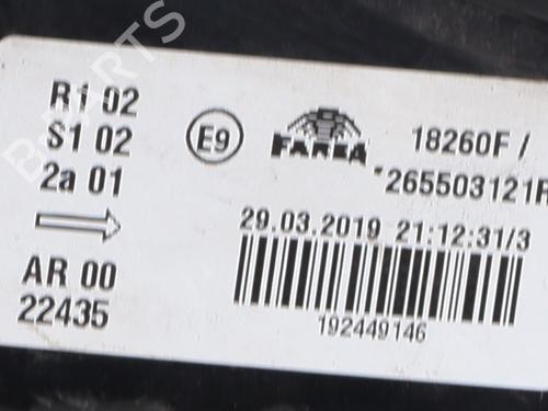 Right taillight RENAULT TWINGO III (BCM_, BCA_) 1.0 SCe 65 (BCMJ) | BP30504469C35 