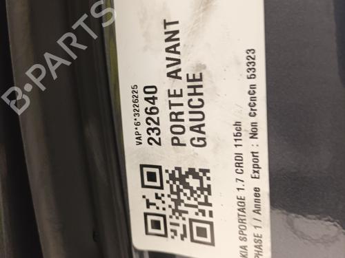 Left front door KIA SPORTAGE IV (QL, QLE) 1.7 CRDi | BP20606926C2 