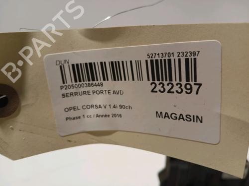 Front right lock OPEL CORSA E (X15) 1.4 (08, 68) | BP17551744C97 