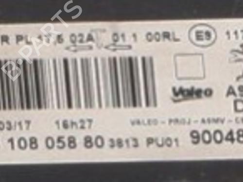 Right headlight PEUGEOT 208 I (CA_, CC_) 1.6 BlueHDi 100 | BP32259278C29 