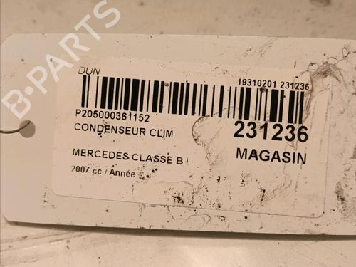 AC radiator MERCEDES-BENZ B-CLASS Sports Tourer (W245) B 200 CDI (245.208) | BP15813240M32 