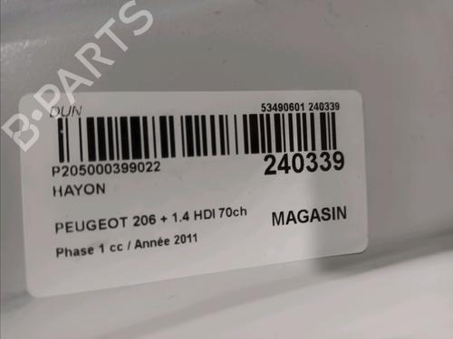 Tailgate PEUGEOT 206+ (2L_, 2M_) 1.4 HDi eco 70 | BP18415006C6