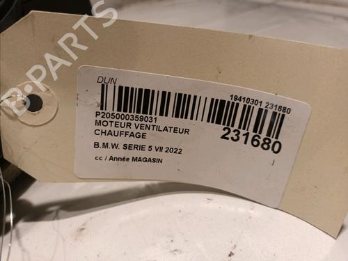 Heater blower motor BMW 5 (G30, F90) 520 d Mild-Hybrid | BP15624091M62 
