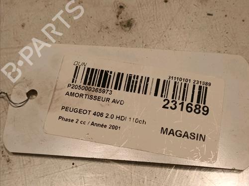 Right front shock absorber PEUGEOT 406 (8B) 2.0 HDI 110 | BP16164879M17 