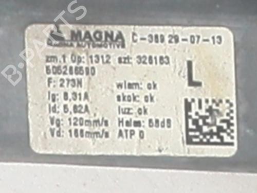 Front left window mechanism ALFA ROMEO MITO (955_) 1.6 JTDM (955AXC1B) | BP30095461C22