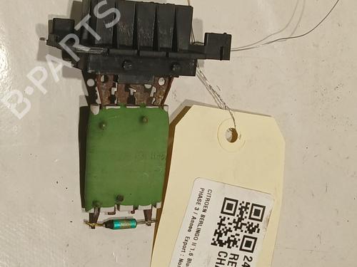 Used Heater resistor CITROËN BERLINGO Box Body/MPV (K9) 1.6 BlueHDi 100 (99 hp) 20609712