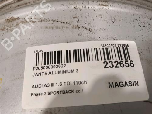 Rim AUDI A3 Sportback (8VA, 8VF) 1.6 TDI | BP18251465C45 