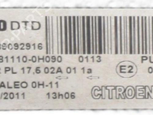 Right headlight CITROËN C1 (PM_, PN_) 1.0 | BP38035989C29 - Image 7
