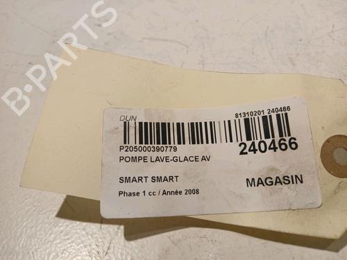 Washer pump SMART FORTWO Coupe (451) 1.0 (451.330, 451.334) | BP17909984E24 