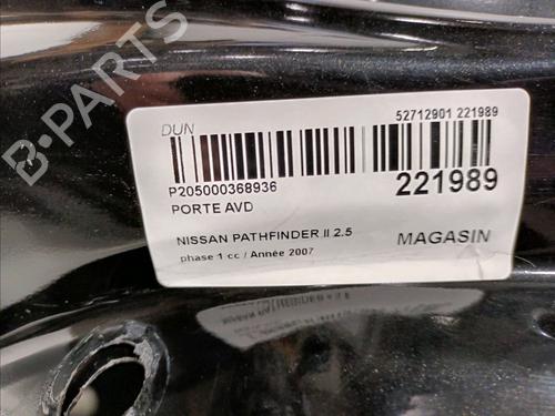 Right front door NISSAN PATHFINDER III (R51) 2.5 dCi 4WD | BP16242440C3