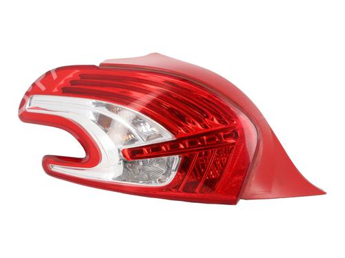Used Left taillight PEUGEOT 208 I (CA_, CC_) 1.2 VTI 82 (82 hp) 25044635