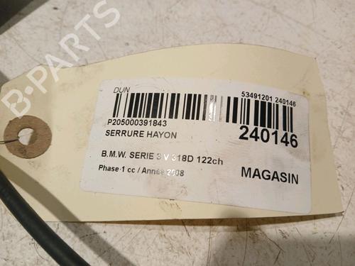 Tailgate lock BMW 3 (E90) 318 d | BP17994380C101 