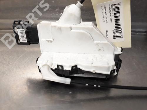 Venstre bak lås CITROËN C3 II (SC_) 1.2 VTi 82 (82 hp) 9325046
