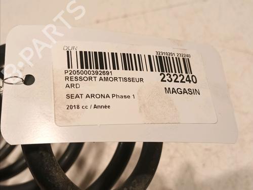 Shock absorber spring SEAT ARONA (KJ7, KJP) 1.6 TDI | BP18103945C152 