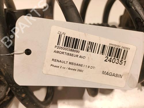 Right front shock absorber RENAULT MEGANE I (BA0/1_) 1.9 dTi (BA1U) | BP17729923M17 