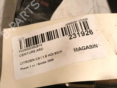 Rear right belt tensioner CITROËN C4 I (LC_) 1.6 HDi | BP15953001C90 