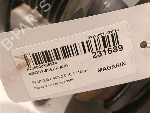 Left front shock absorber PEUGEOT 406 (8B) 2.0 HDI 110 | BP16164885M16 