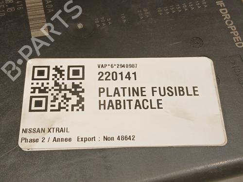 Fuse box NISSAN X-TRAIL III (T32_, T32R, T32RR) | BP20606574E1
