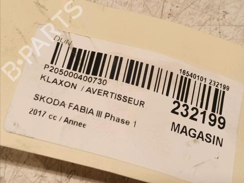 Horn SKODA FABIA III (NJ3) 1.4 TDI | BP18824055E13 