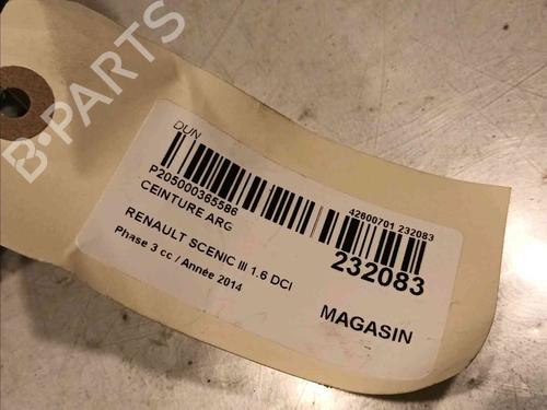Rear left belt tensioner RENAULT SCÉNIC III (JZ0/1_) 1.6 dCi (JZ00, JZ12) | BP20604859C89 