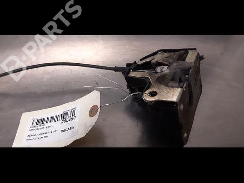 Used Rear right lock Rear right lock RENAULT MEGANE I Classic (LA0/1_) 1.9 dCi (LA05, LA1F) (102 hp) 9327087 9327087