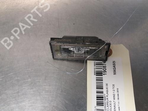 Used Licence plate light RENAULT WIND (E4M_) 1.2 (E4MF) (101 hp) 14869005