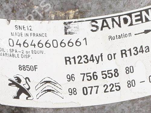 AC-Kompressor CITROËN C3 II (SC_) 1.6 BlueHDi 75 | BP30655260M34 