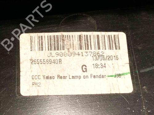 Left taillight RENAULT SCÉNIC III (JZ0/1_) 1.5 dCi | BP20930634C34 