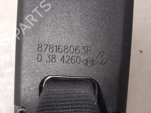 Sikkerhedssele-spænde DACIA SANDERO II 1.0 TCe 100 (B8ML) | BP20601045I32 