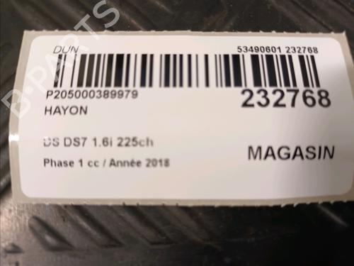 Tailgate DS DS 7 Crossback (J4_, JR_, JC_) 1.6 PureTech 225 (J45GCR, J45GGR) | BP17730141C6 