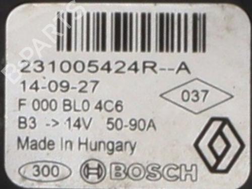 Alternator RENAULT TWINGO III (BCM_, BCA_) 1.0 SCe 70 | BP33035963M7  - Image 7