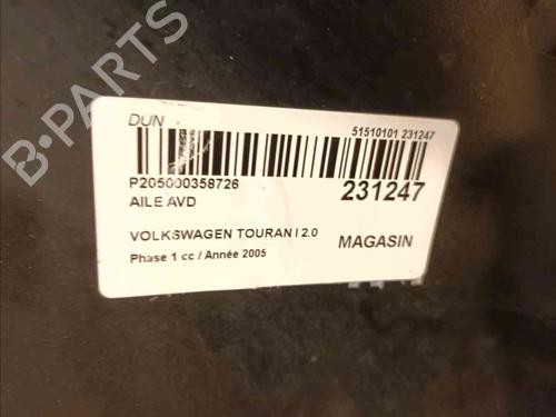 Right front fenders VW TOURAN (1T1, 1T2) 2.0 TDI 16V | BP20604638C42 