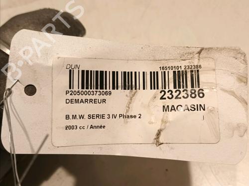 Starter BMW 3 Convertible (E93) 323 i | BP16637199M8 
