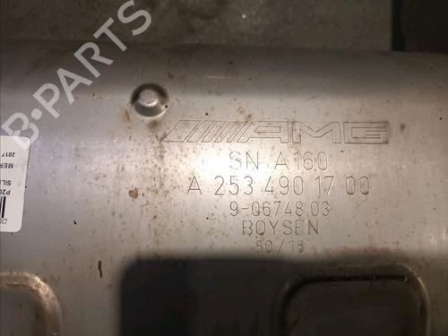 Exhaust system MERCEDES-BENZ GLC (X253) AMG 43 4-matic (253.964) | BP14858884M121 