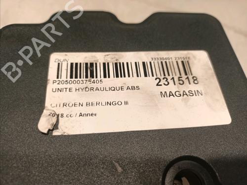 ABS pump CITROËN BERLINGO Box Body/MPV (K9) 1.5 BlueHDi 130 | BP16637244M43 