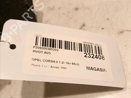 Left front steering knuckle OPEL CORSA B (S93) 1.2 i 16V (F08, F68, M68) | BP16164893M25 