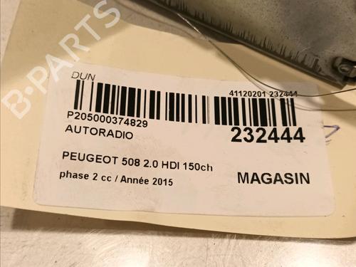 Radio PEUGEOT 508 I (8D_) 2.0 BlueHDi 150 | BP16555159E6 