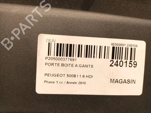 Glove box PEUGEOT 5008 (0U_, 0E_) 1.6 HDi | BP16972940C95