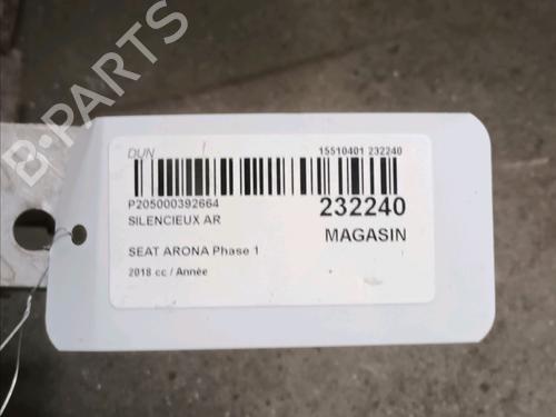 Exhaust system SEAT ARONA (KJ7, KJP) 1.6 TDI | BP18351240M121 