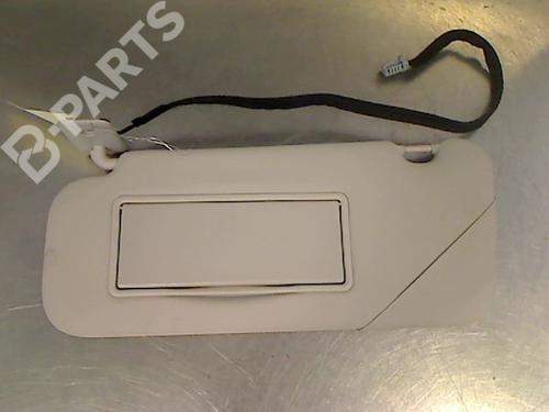 Used Left sun visor Left sun visor CITROËN C5 III (RD_) 2.0 HDi (RDRHD8, RDRHDJ, RDRHR8, RDRHRJ) (136 hp) 9318714 9318714